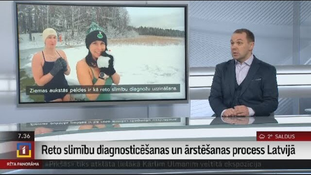 Reto slimību diagnosticēšanas un ārstēšanas process Latvijā