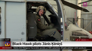 Kā iemācīties lidot ar helikopteri "Black Hawk"? Stāsta pilots Jānis Ķēniņš