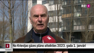 No Krievijas gāzes plāno atteikties 2023. gada 1. janvārī