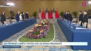 Jau šomēnes varētu tikties ASV un Ķīnas prezidenti