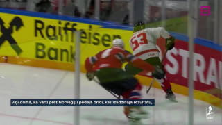 Pasaules hokeja čempionāta pusfināls Kanāda - Latvija. Intervija ar Gordu Milleru