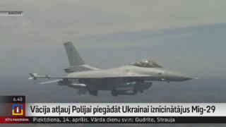 Vācija atļauj Polijai piegādāt Ukrainai iznīcinātājus Mig-29