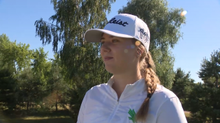 Latvijas amatieru čempionāts golfā. Marija Luīze Jučmane