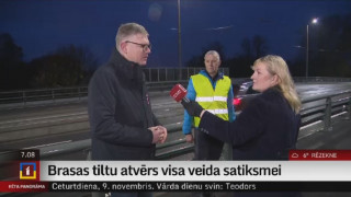 Brasas tilts atvērts visa veida satiksmei