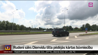 Rudenī sāks Dienvidu tilta pēdējās kārtas būvniecību