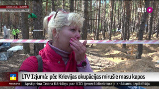 LTV Izjumā: pēc Krievijas okupācijas mirušie masu kapos
