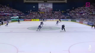 Pasaules hokeja čempionāta spēle Zviedrija - Slovākija 5:0