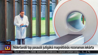 Nīderlandē top pasaulē jutīgākā magnētiskās rezonanses iekārta