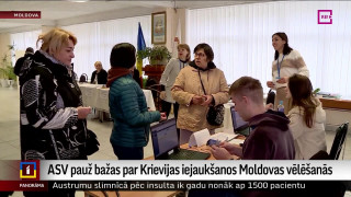 ASV pauž bažas par Krievijas iejaukšanos Moldovas vēlēšanās