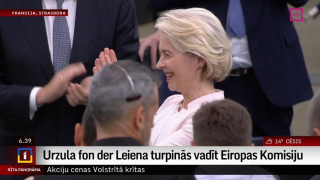 Urzula fon der Leiena turpinās vadīt Eiropas Komisiju