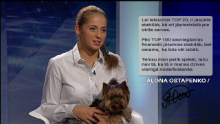 Aļona Ostapenko: Šosezon gribēju tikt Top100, lai iekļūtu Australian Open pamatturnīrā