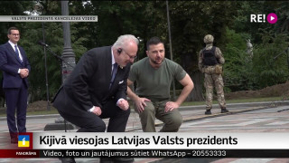 Kijivā viesojas Latvijas Valsts prezidents
