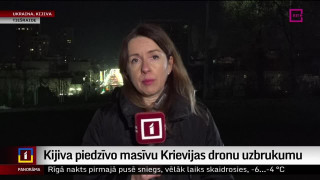 Kijiva piedzīvo masīvu Krievijas dronu uzbrukumu