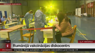 Rumānijā vakcinācijas diskocentrs