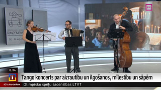 Tango koncerts par aizrautību un ilgošanos, mīlestību un sāpēm