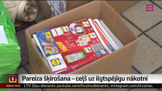 Pareiza atkritumu šķirošana – ceļš uz ilgtspējīgu nākotni