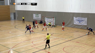 Virslīgas fināls telpu futbolā FK "Raba" - FC "Petrow/Jelgava"