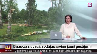 Bauskas novadā atklājas arvien jauni vētras postījumi