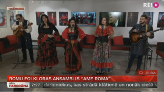 Romu folkloras ansamblis "Ame Roma"