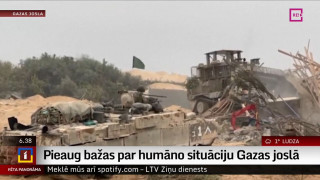 Pieaug bažas par humāno situāciju Gazas joslā