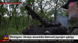 Pentagons: Ukraiņu aizsardzība Bahmutā joprojām spēcīga