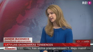Intervija ar Swedbank ekonomisti Agnesi Bucenieci par Latvijas ekonomikas tendencēm