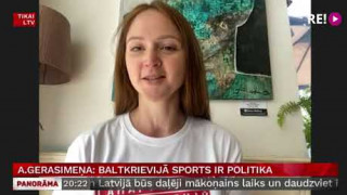 A.Gerasimeņa: Baltkrievijā sports ir politika