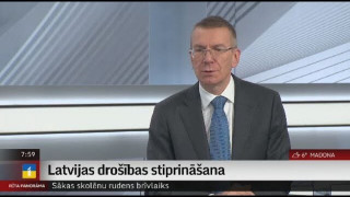 Intervija ar ārlietu ministru (JV) Edgaru Rinkēviču