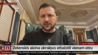 Zelenskis aicina ukraiņus atbalstīt vienam otru
