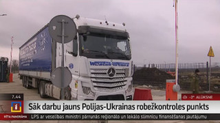 Sāk darbu jauns Polijas-Ukrainas robežkontroles punkts