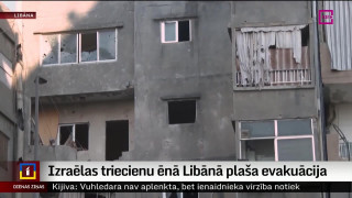 Izraēlas triecienu ēnā Libānā plaša evakuācija