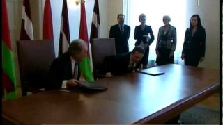 Baltkrievijas ārlietu ministrs apmeklē Latviju