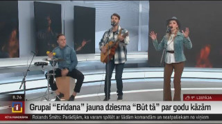 Grupai "Eridana" jauna dziesma "Būt tā" par godu kāzām
