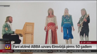 Fani atzīmē ABBA uzvaru Eirovīzijā pirms 50 gadiem