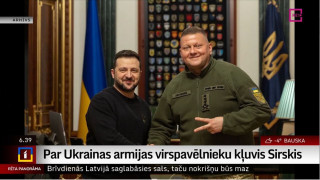 Par Ukrainas armijas virspavēlnieku kļuvis Sirskis