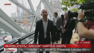 Bezoss atstāj "Amazon" vadītāja amatu