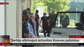 Serbija atbrīvojusi aizturētos Kosovas policistus