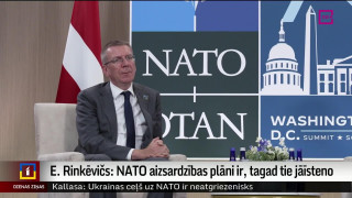 Rinkēvičs: NATO aizsardzības plāni ir, tagad tie jāīsteno