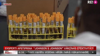 Eksperti apstiprina  "Johnson & Johnson" vakcīnas efektivitāti