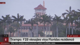 Tramps: FIB viesojies viņa Floridas rezidencē