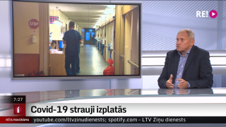 Covid-19 strauji izplatās. Intervija ar Latvijas Slimnīcu biedrības vadītāju Jevgēņiju Kalēju