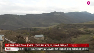 Azerbaidžāna svin uzvaru Kalnu Karabahā