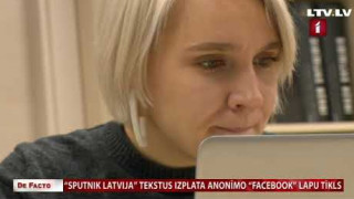 "Sputnik Latvija" tekstus izplata anonīmo "Facebook" lapu tīkls