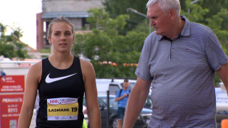 Latvijas čempione trīssoļlēkšanā Rūta Kate Lasmane