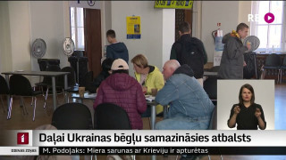 Daļai Ukrainas bēgļu samazināsies atbalsts