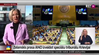 Zelenskis prasa ANO izveidot speciālu tribunālu Krievijai