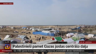 Palestīnieši pamet Gazas joslas centrālo daļu