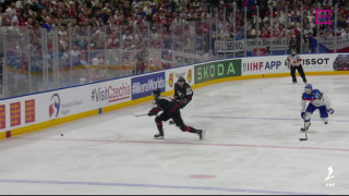 Pasaules hokeja čempionāta spēle Kanāda - Slovākija 4:1