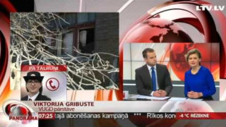 Telefonintervija ar Viktoriju Gribusti