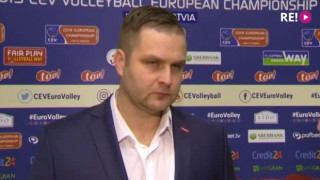 Eiropas čempionāta kvalifikācija volejbolā vīriešiem. Latvija – Izraēla